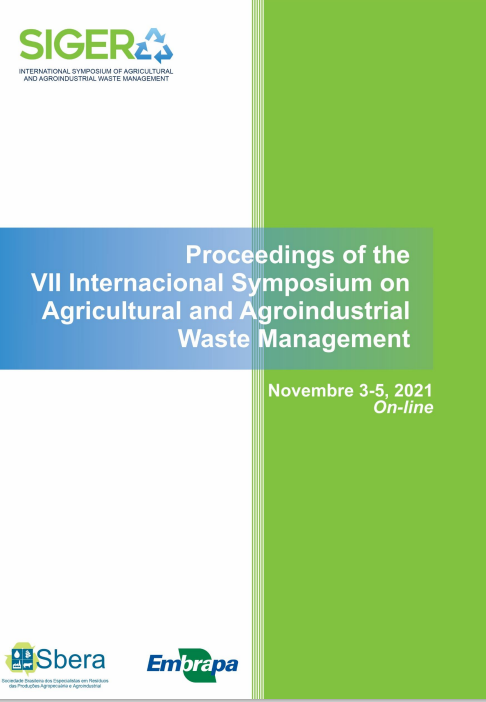 Capa do material: PROCEEDINGS OF THE VII INTERNACIONAL SYMPOSIUM ON AGRICULTURAL AND AGROINDUSTRIAL WASTE MANAGEMENT