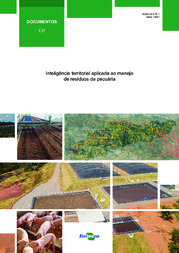Capa do material: Inteligência territorial aplicada ao manejo de resíduos da pecuária