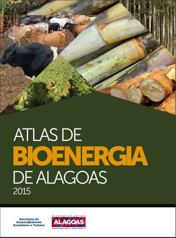Capa do material: Atlas de Bioenergia do Estado de Alagoas