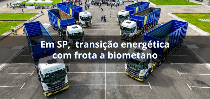Prefeitura de SP e concessionária de lixo avançam na transição energética com frota a biometano