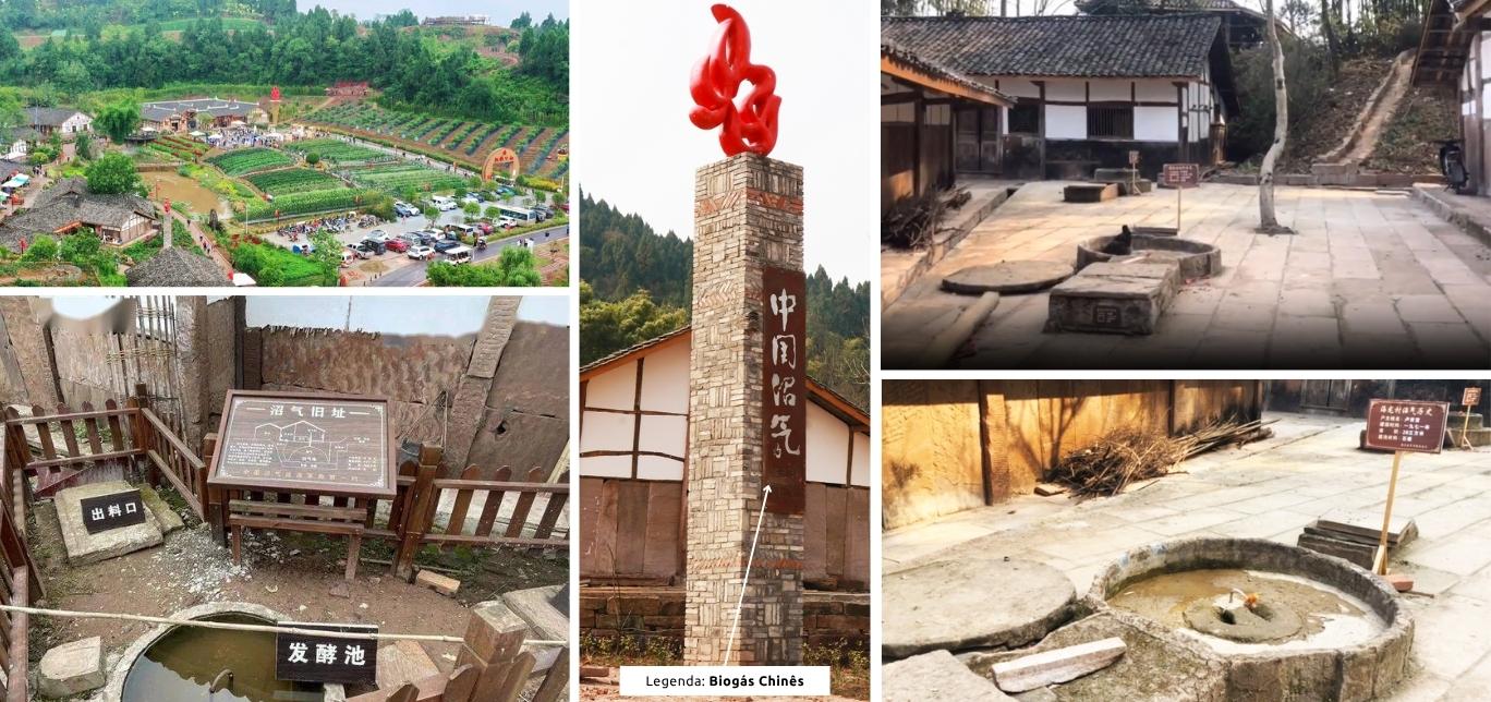 História da produção de biogás na China