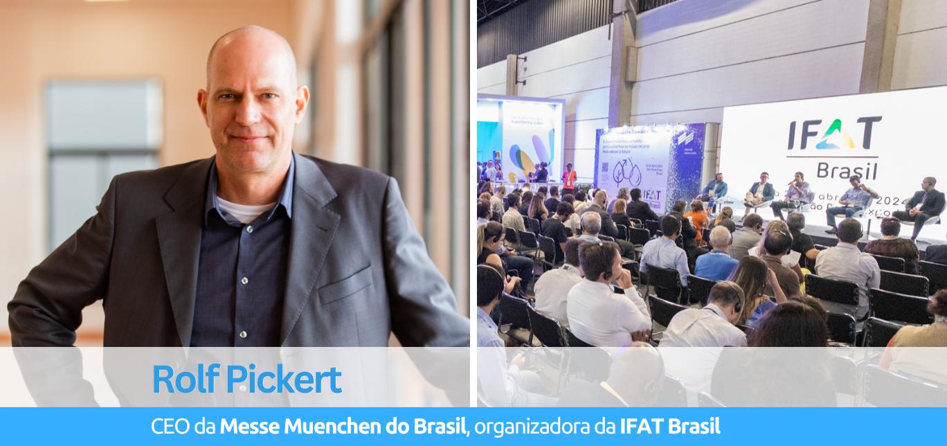 Entrevista com Rolf Pickert, responsável pela IFAT Brasil