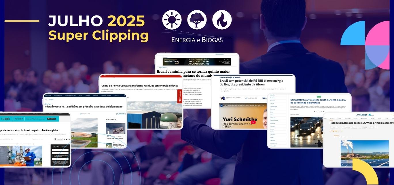 Clipping Julho de 2025 - Biogás e Biometano
