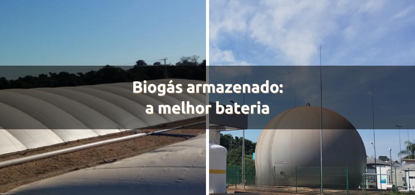 Biogás como bateria