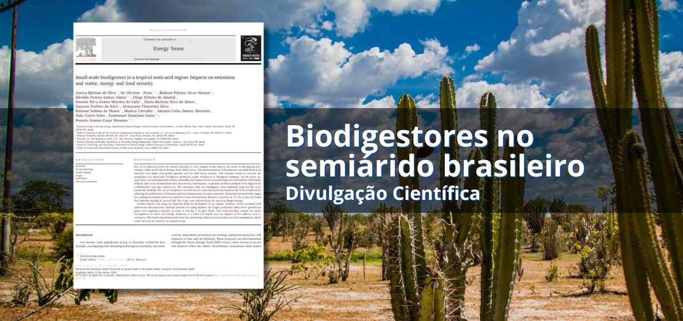 Biodigestores de pequena escala no semiárido brasileiro