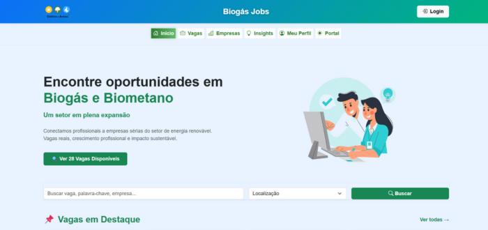 Plataforma Biogás Jobs