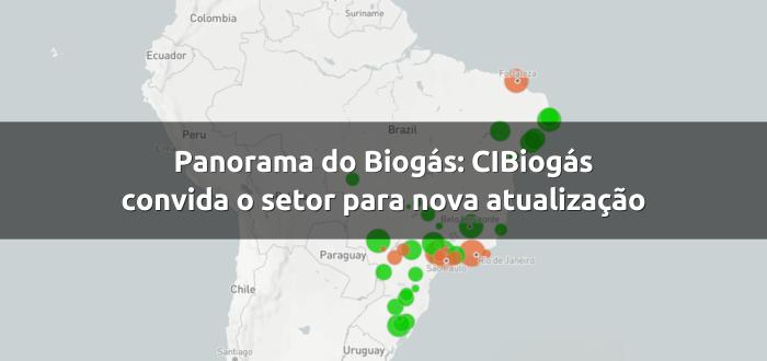 Panorama do Biogás: convite para nova atualização