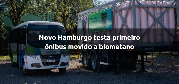 Novo Hamburgo (RS) testa ônibus a biometano