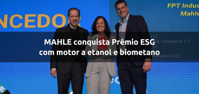 MAHLE conquista Prêmio ESG por inovação tecnológica em mobilidade sustentável