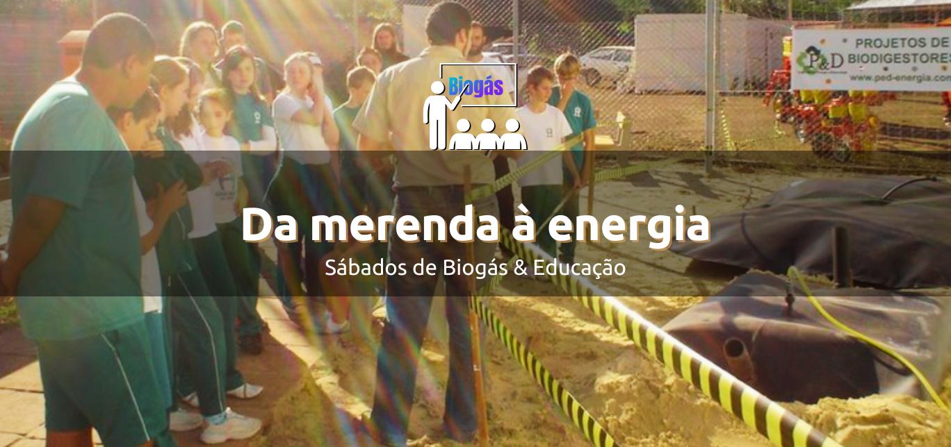 Da merenda à energia: construindo uma escola circular com biogás