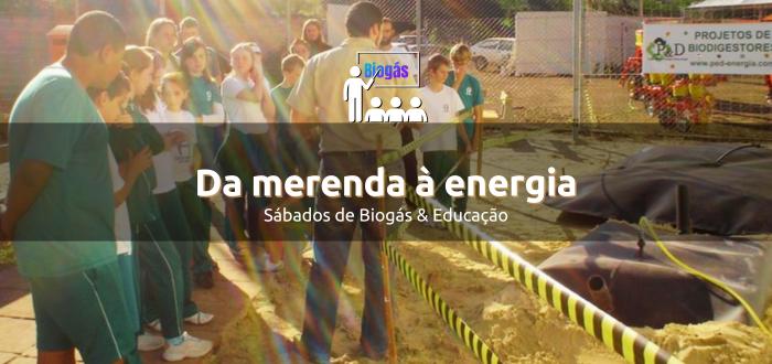 Da merenda à energia: construindo uma escola circular com biogás
