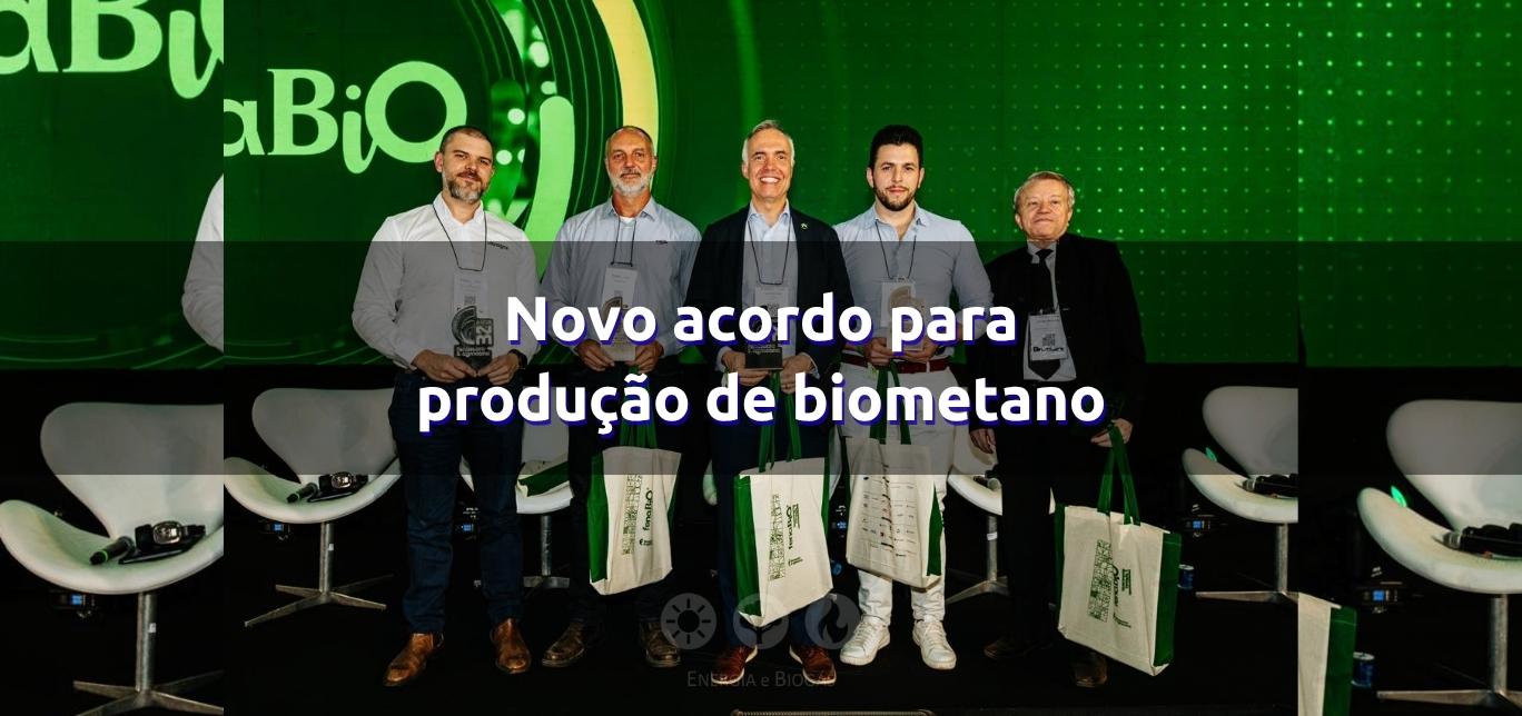 Acordo com o setor sucroenergético para produção de biometano