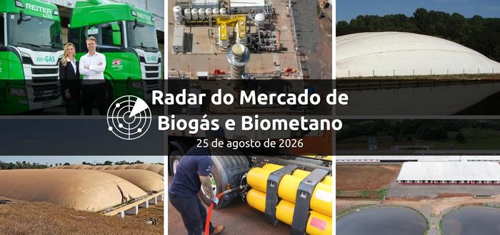 Radar do Mercado: biometano ganha escala, infraestrutura e novos mercados no Brasil